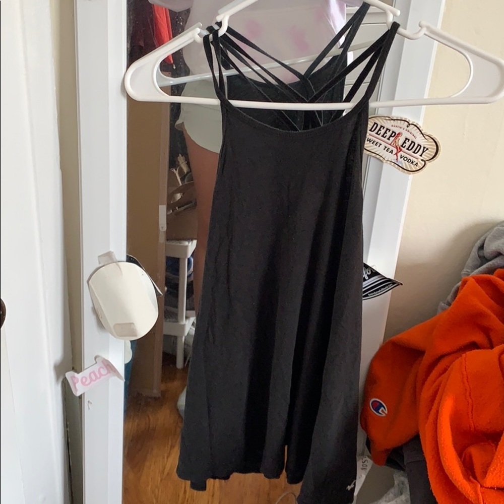 Hollister high neck cotton tank
